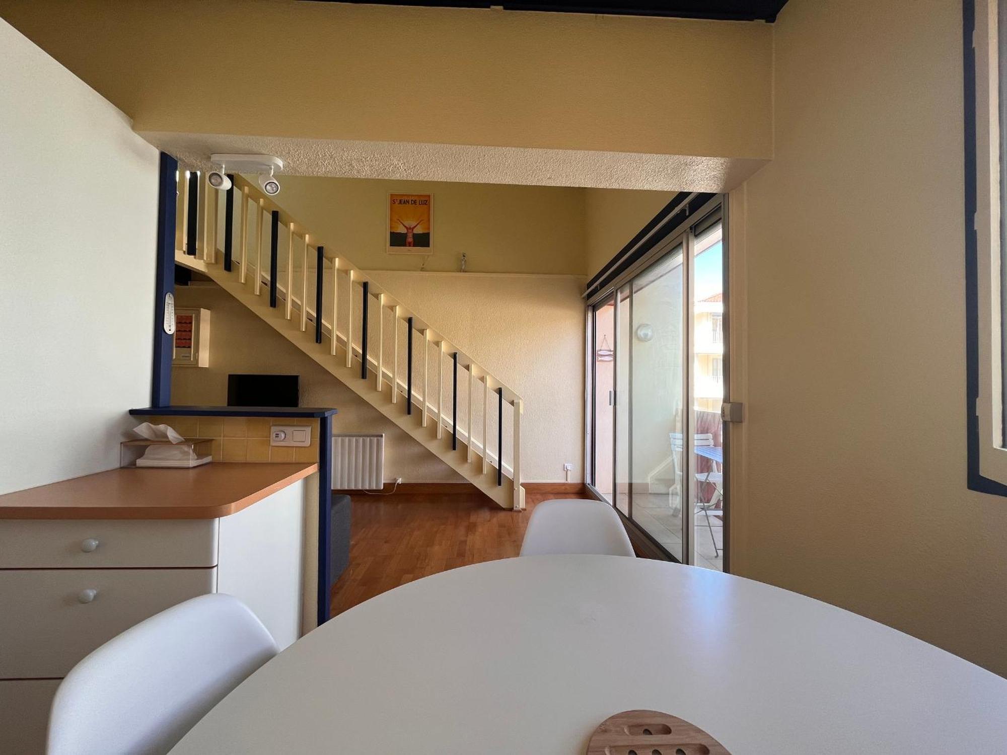 Apartamento Studio Mezzanine A 100M De La Plage Avec Balcon, Apercu Mer Et Parking - Saint-Jean-De-Luz - Fr-1-239-576 Exterior foto